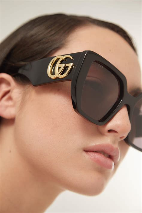 gucci oversized women's sunglasses.